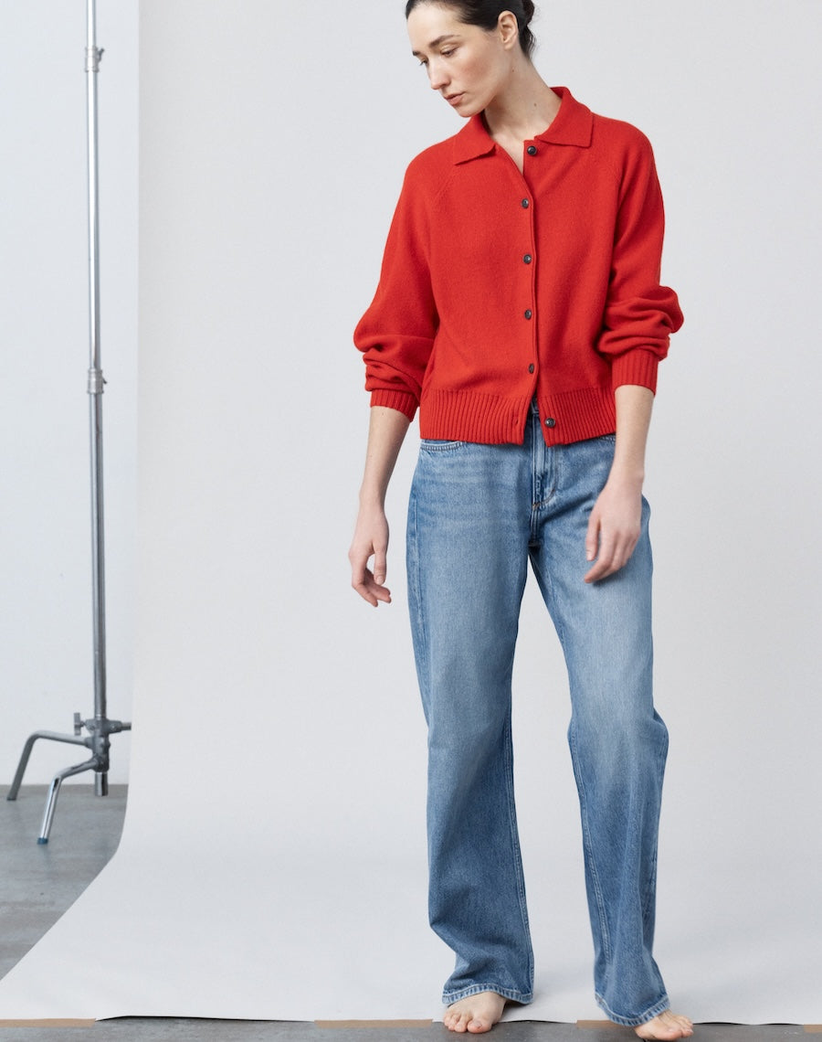 The Gentle Cardigan - Poppy