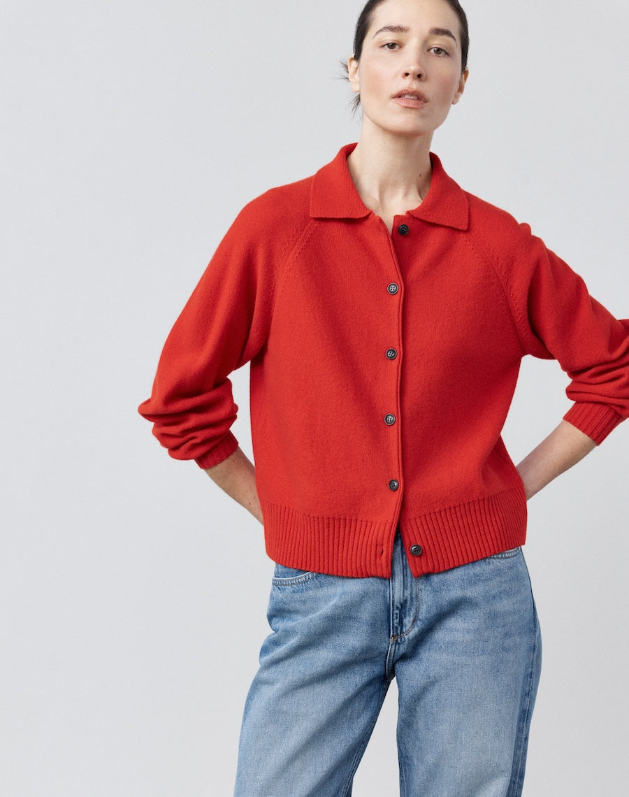 The Gentle Cardigan - Poppy