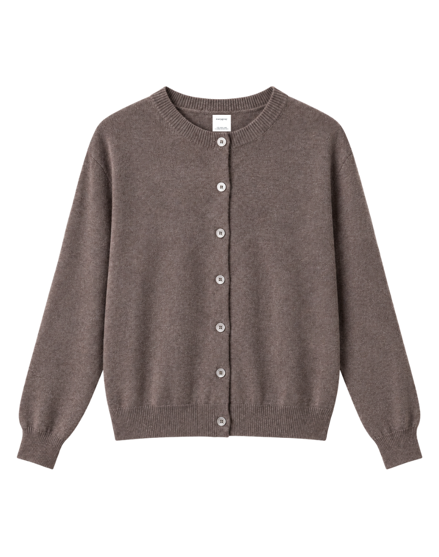 The Fenera Cardigan - Noisette