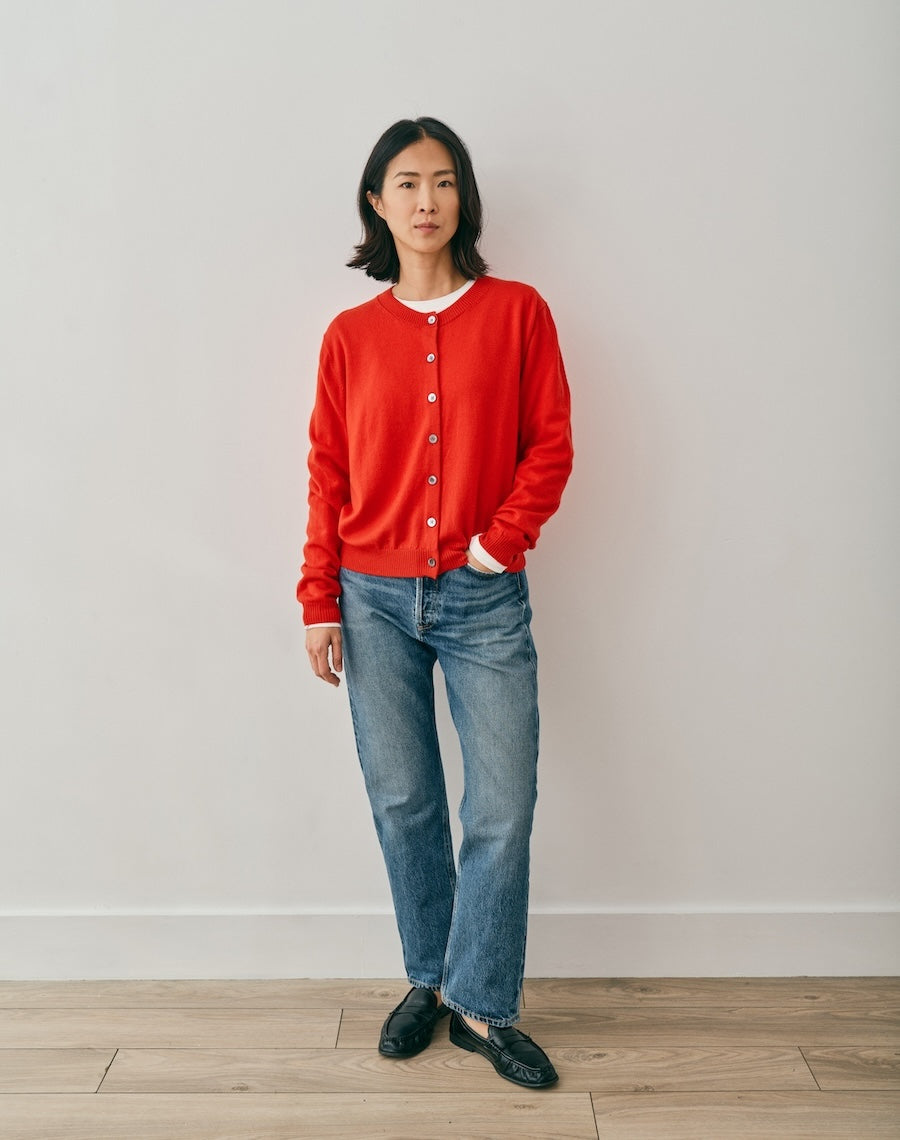 The Fenera Cardigan - Poppy