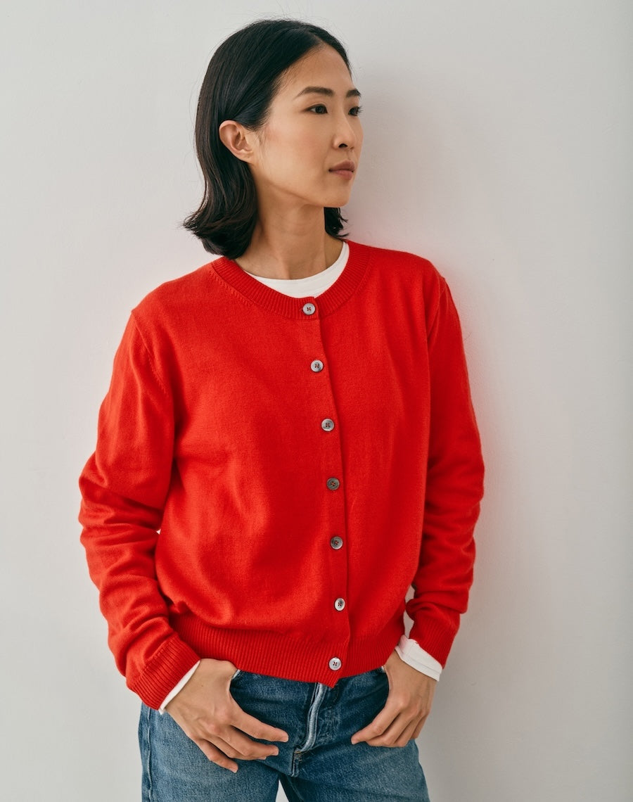 The Fenera Cardigan - Poppy