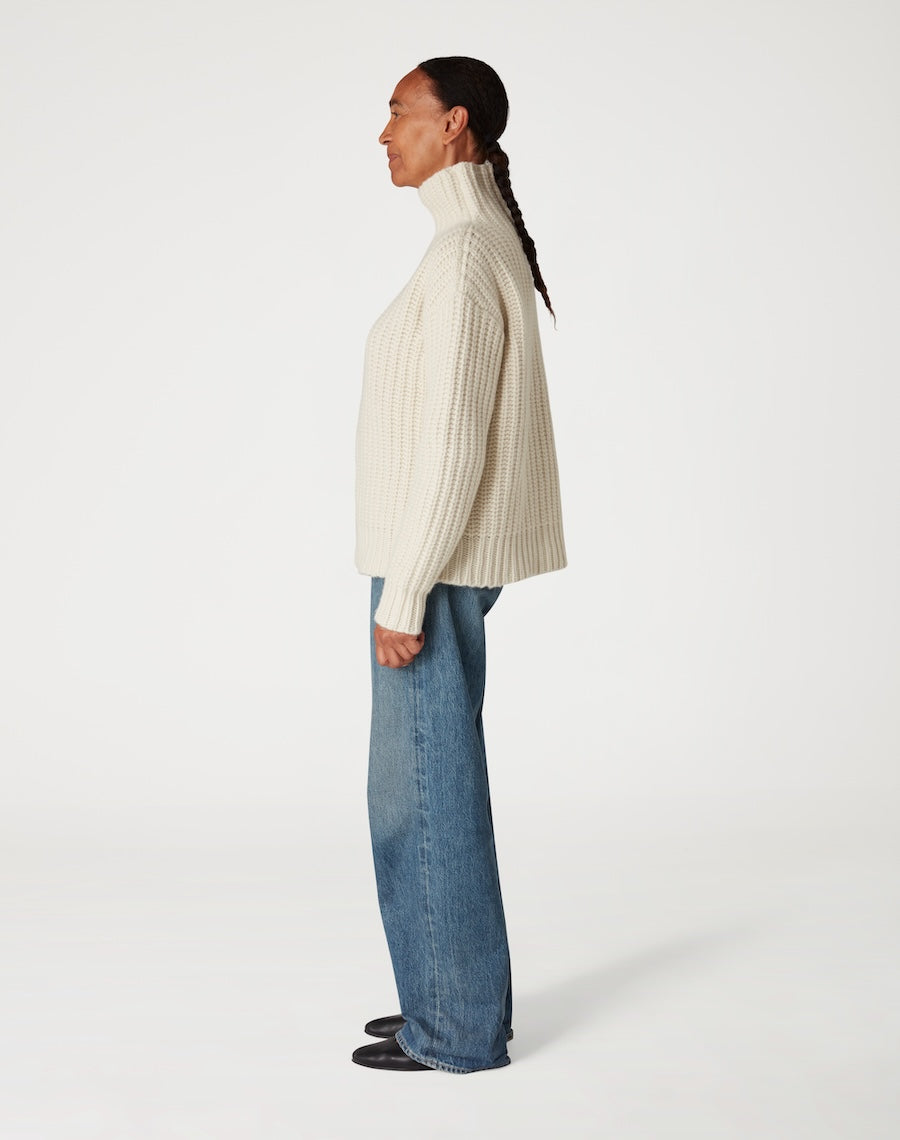 The HEIRLOOM FUNNEL - Undyed Ecru