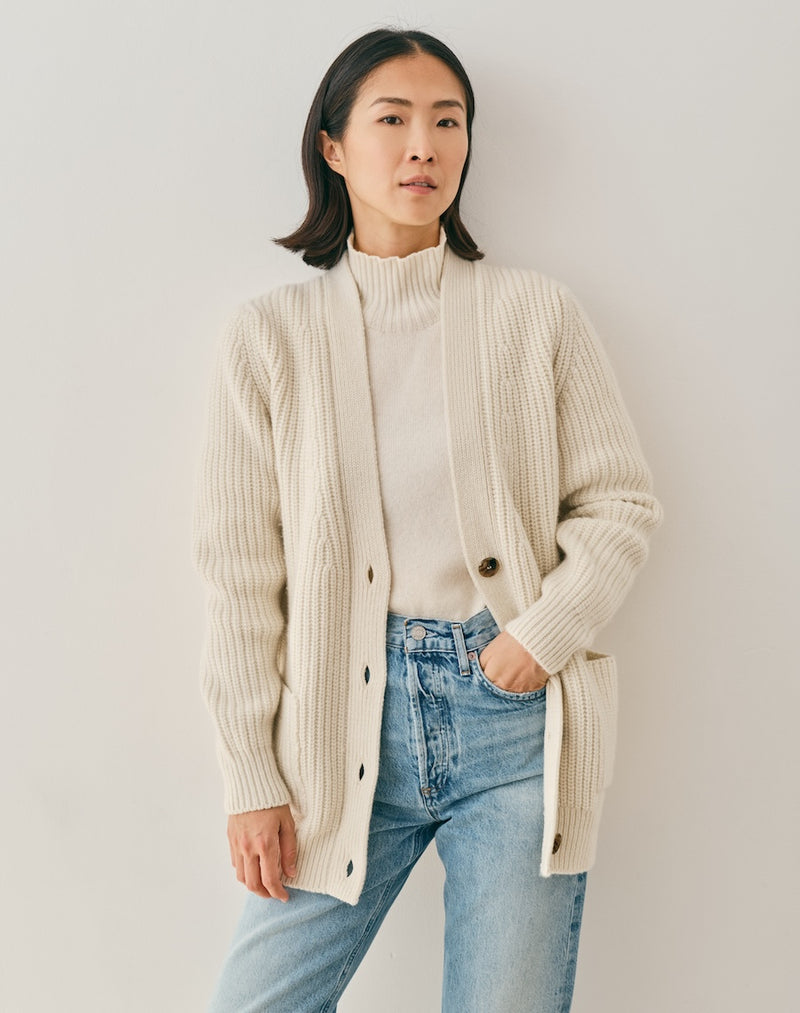 The Heirloom Cardigan - Ecru
