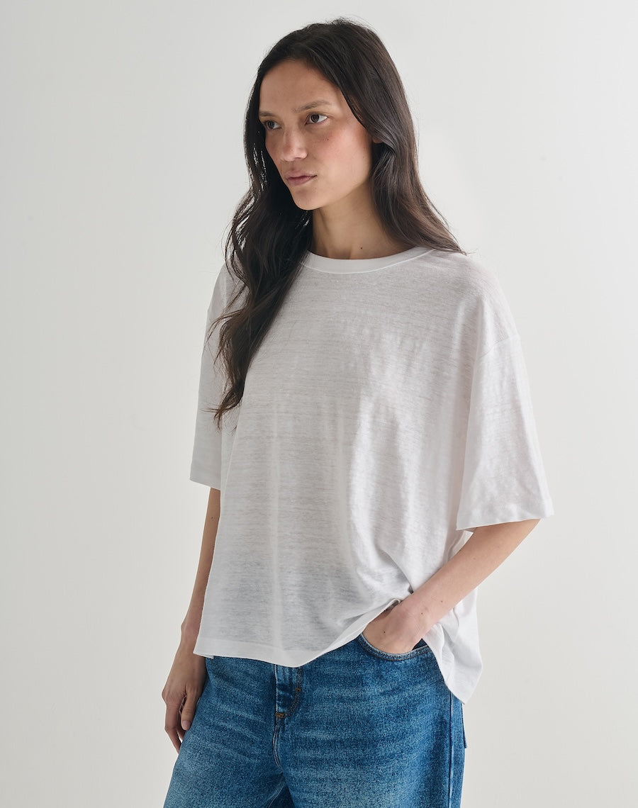 Linen Tshirt - Relaxed Fit