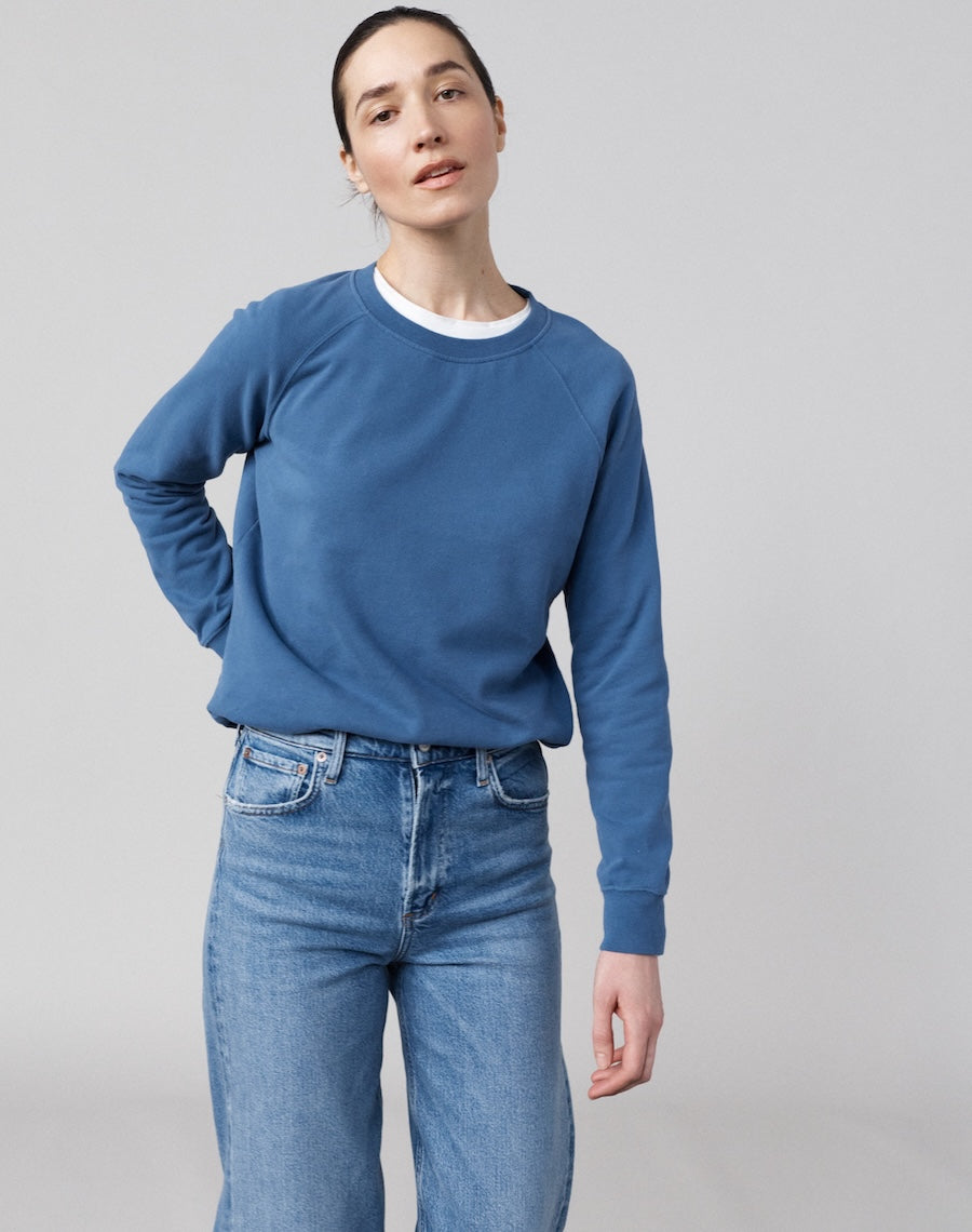 The Lived-In Loopback / Vintage-Fit - Cool Ocean