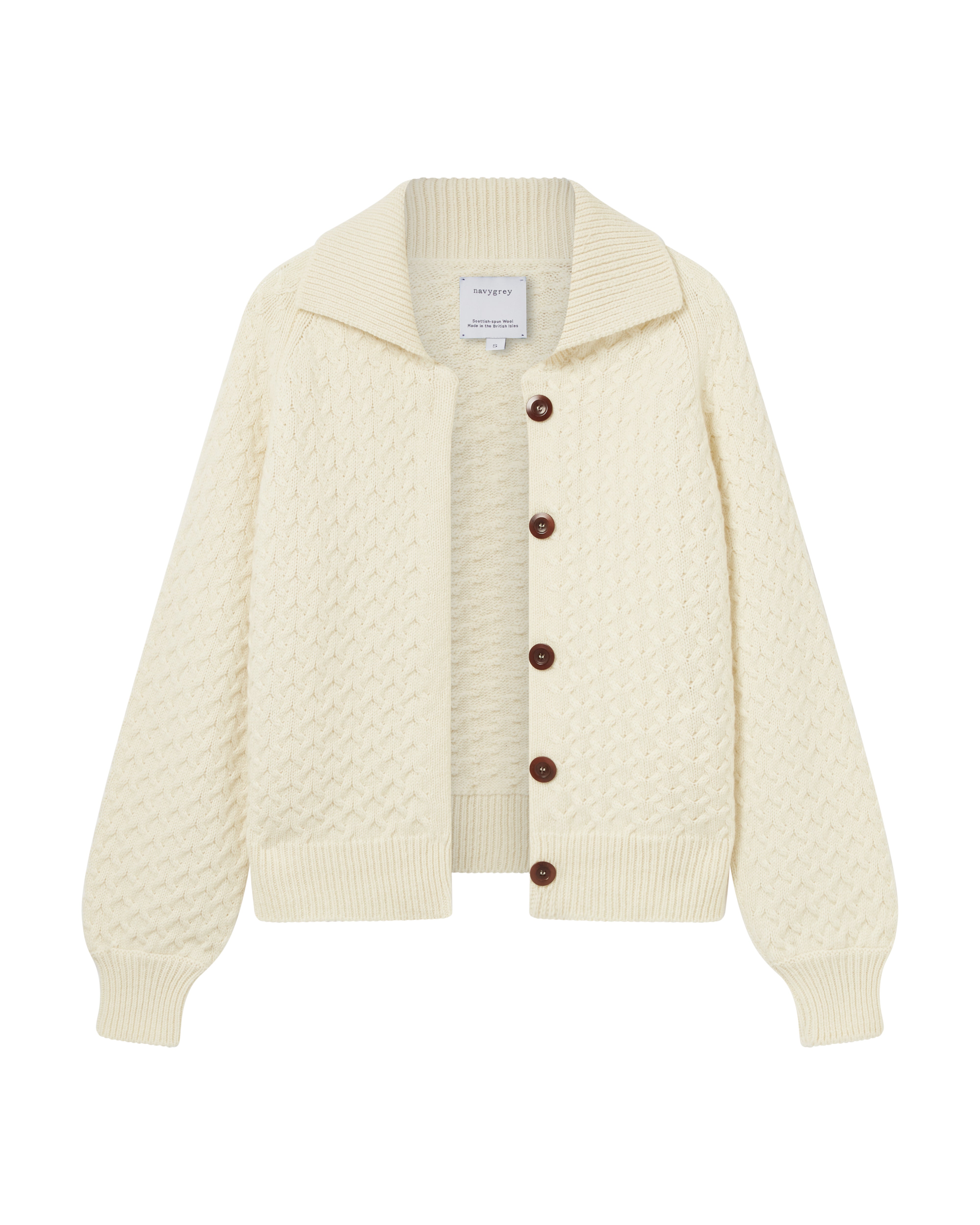 The Maree Jacket - Undyed Ecru
