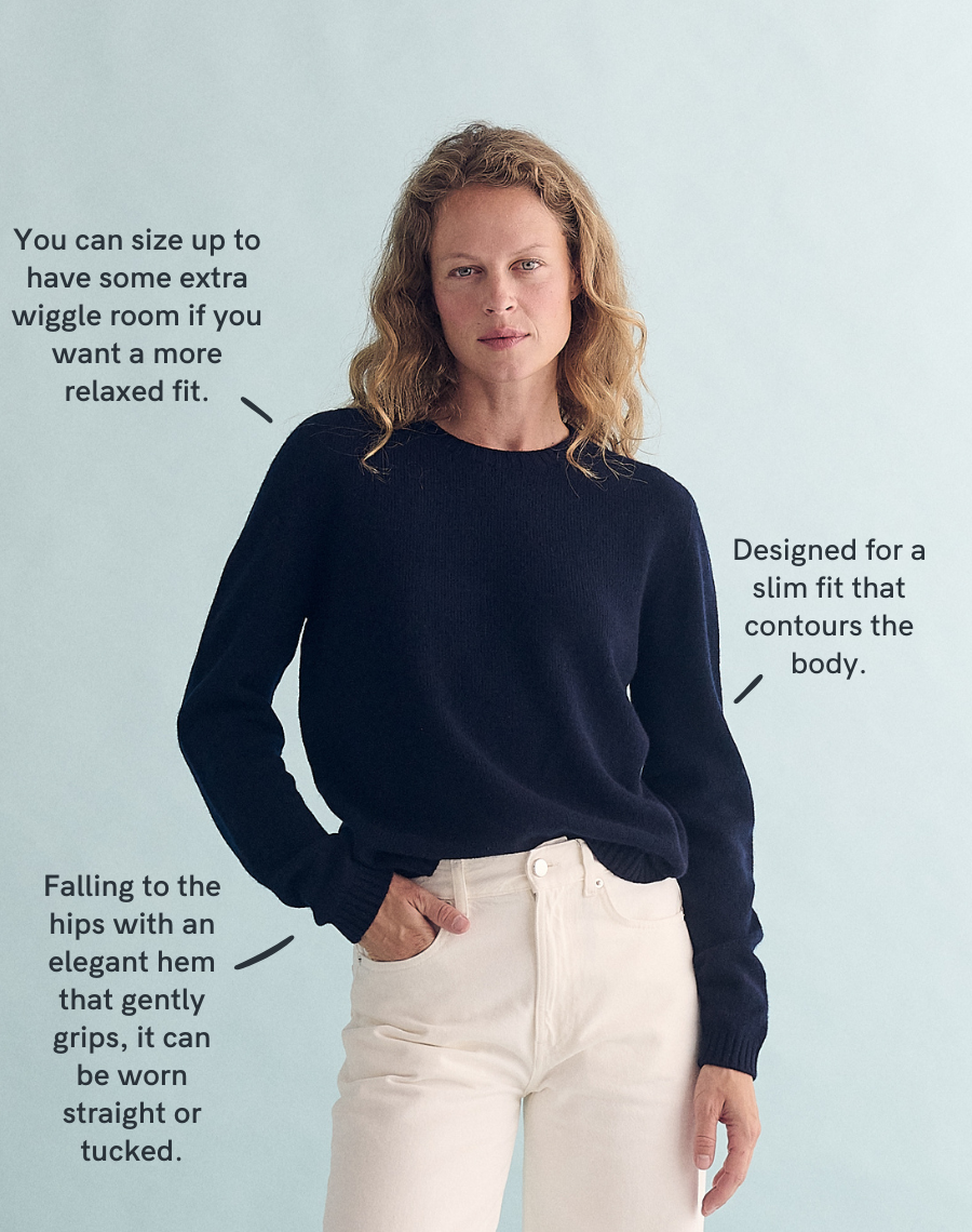 The New Classic Crew - Navy