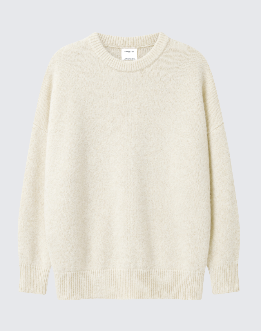 The Brushed Shetland - Off White