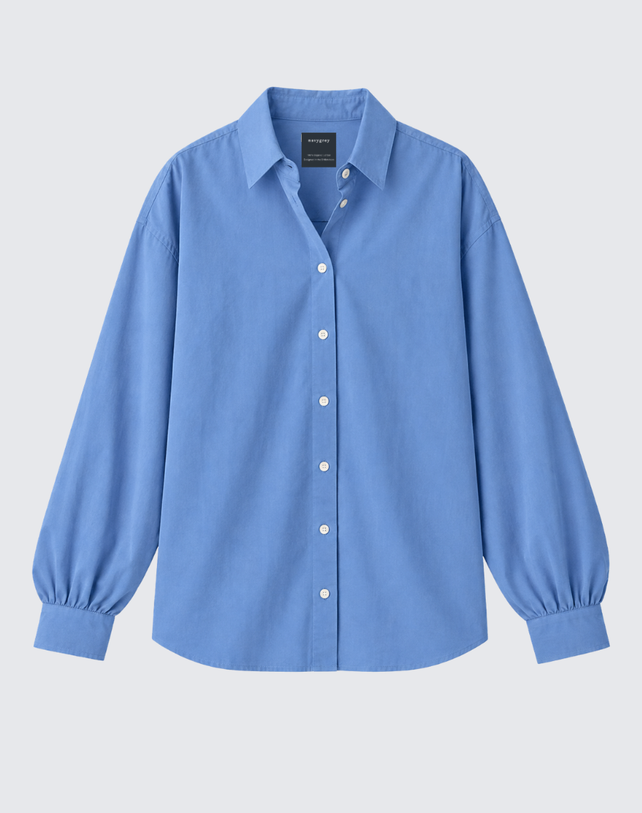 The Relaxed Shirt - Malin Blue