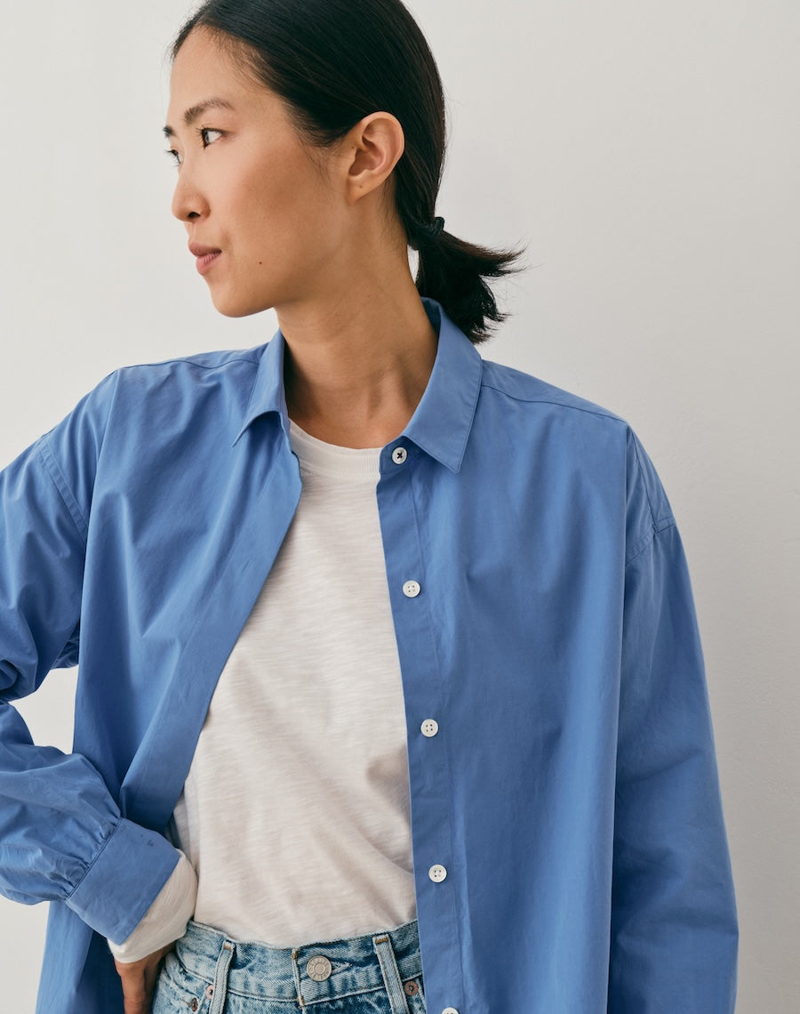 The Relaxed Shirt - Malin Blue