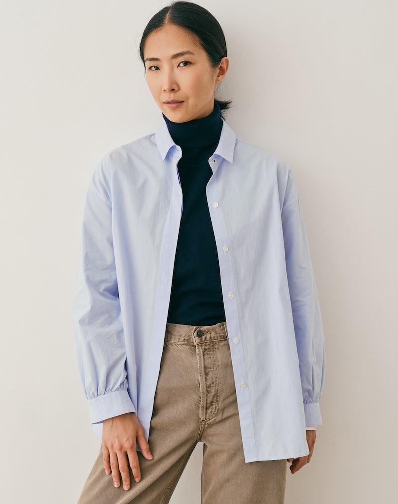 The Relaxed Shirt - Salt Blue