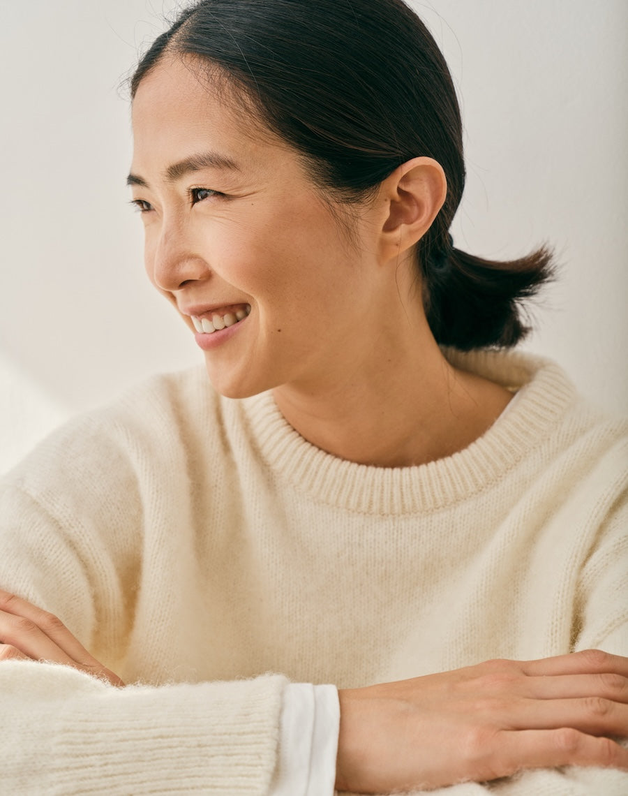 The Brushed Shetland - Off White