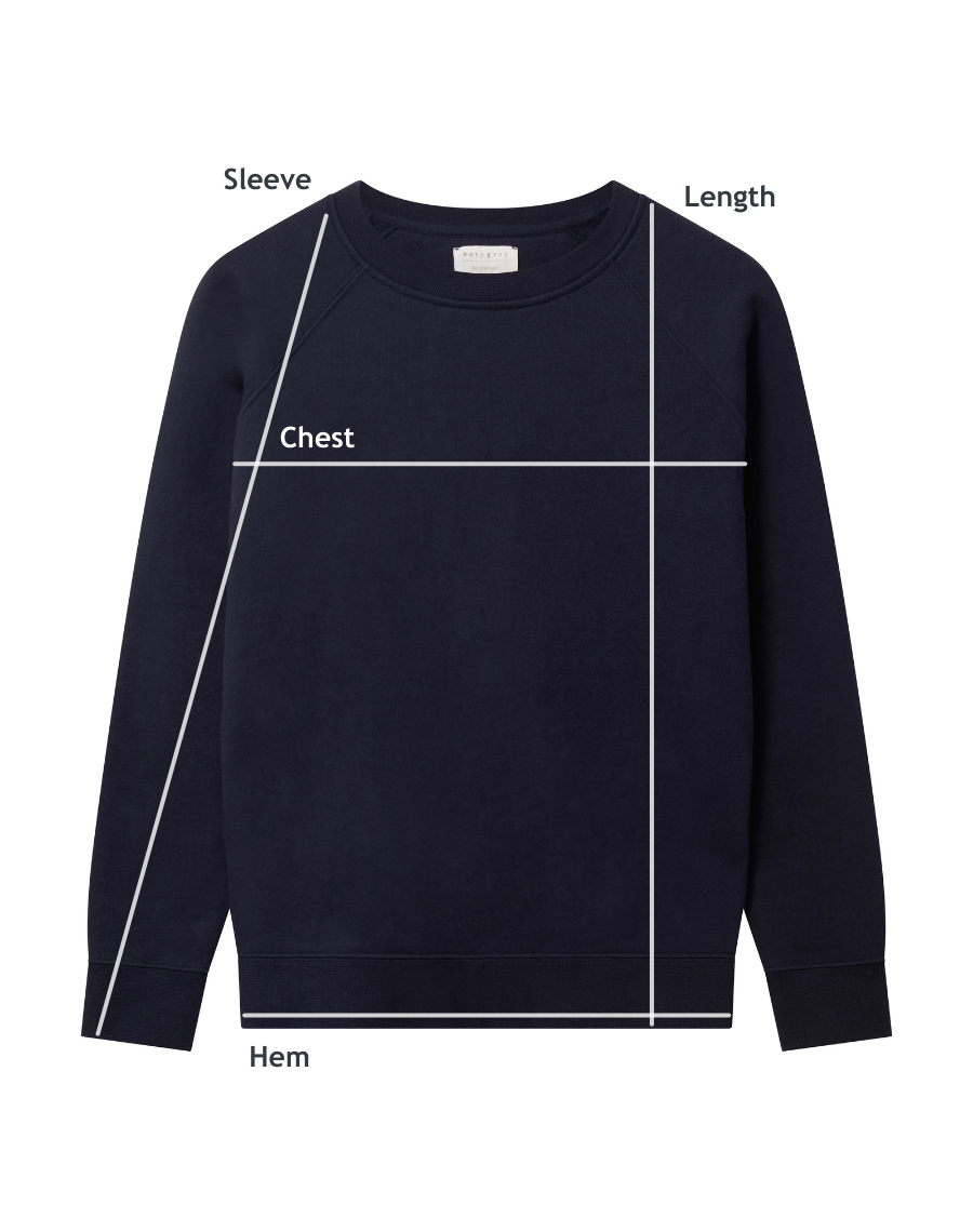 The Lived-In Loopback / Vintage-Fit - Ice Grey / Archive Sale