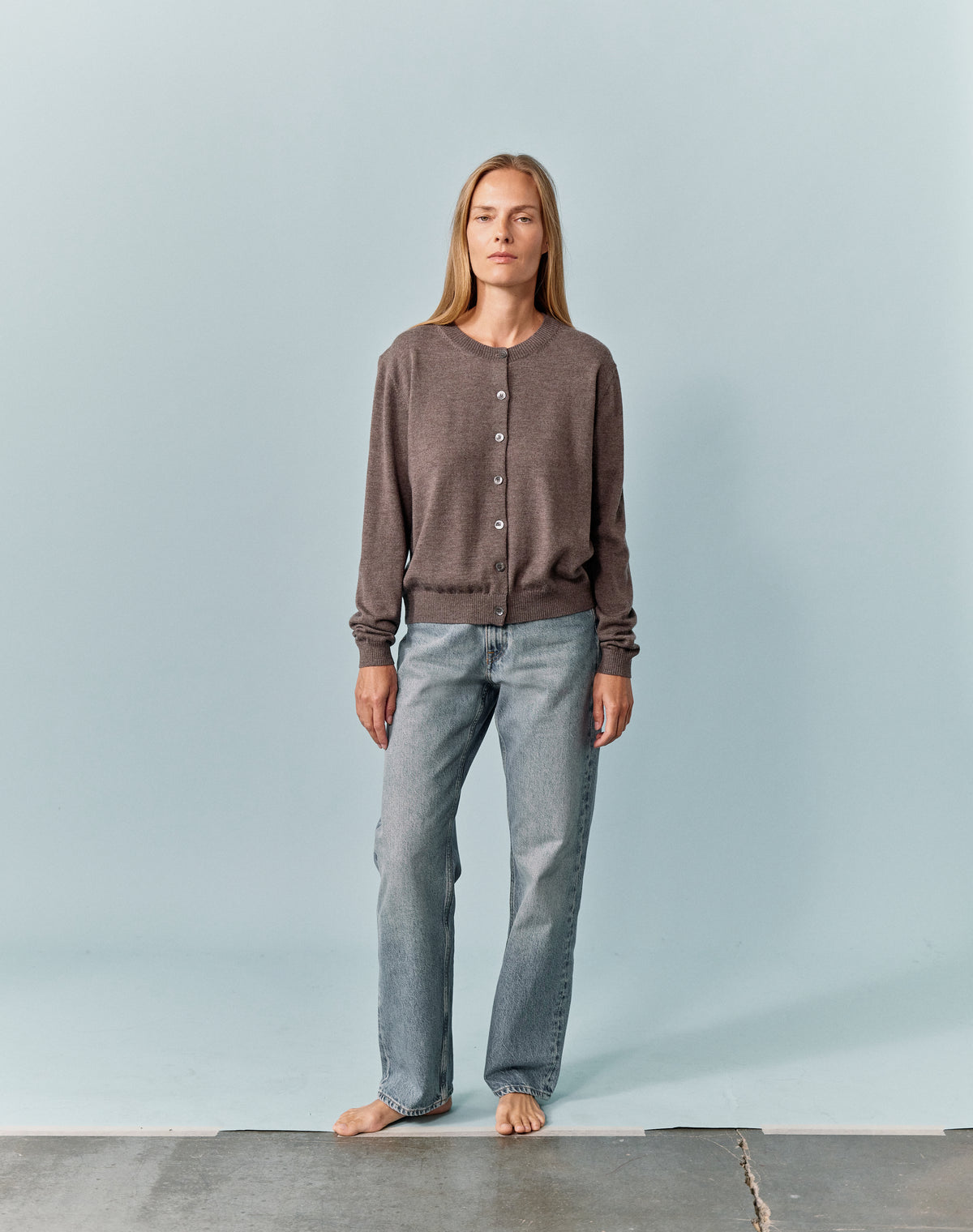 The Fenera Cardigan - Noisette