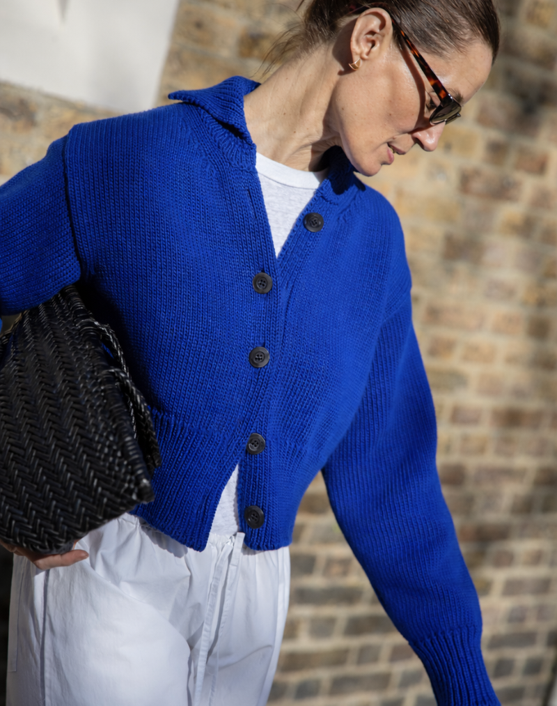 The Cotton Jetty Bomber - Lapis, Renewed + Restored