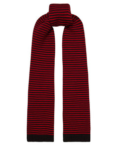 The Winter Weekend SCARF - Carob & Carmine