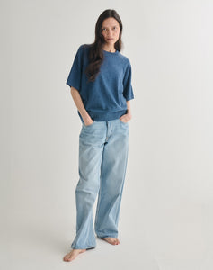 The WEEKEND Tee - Atlantic Blue