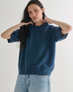 The WEEKEND Tee - Atlantic Blue