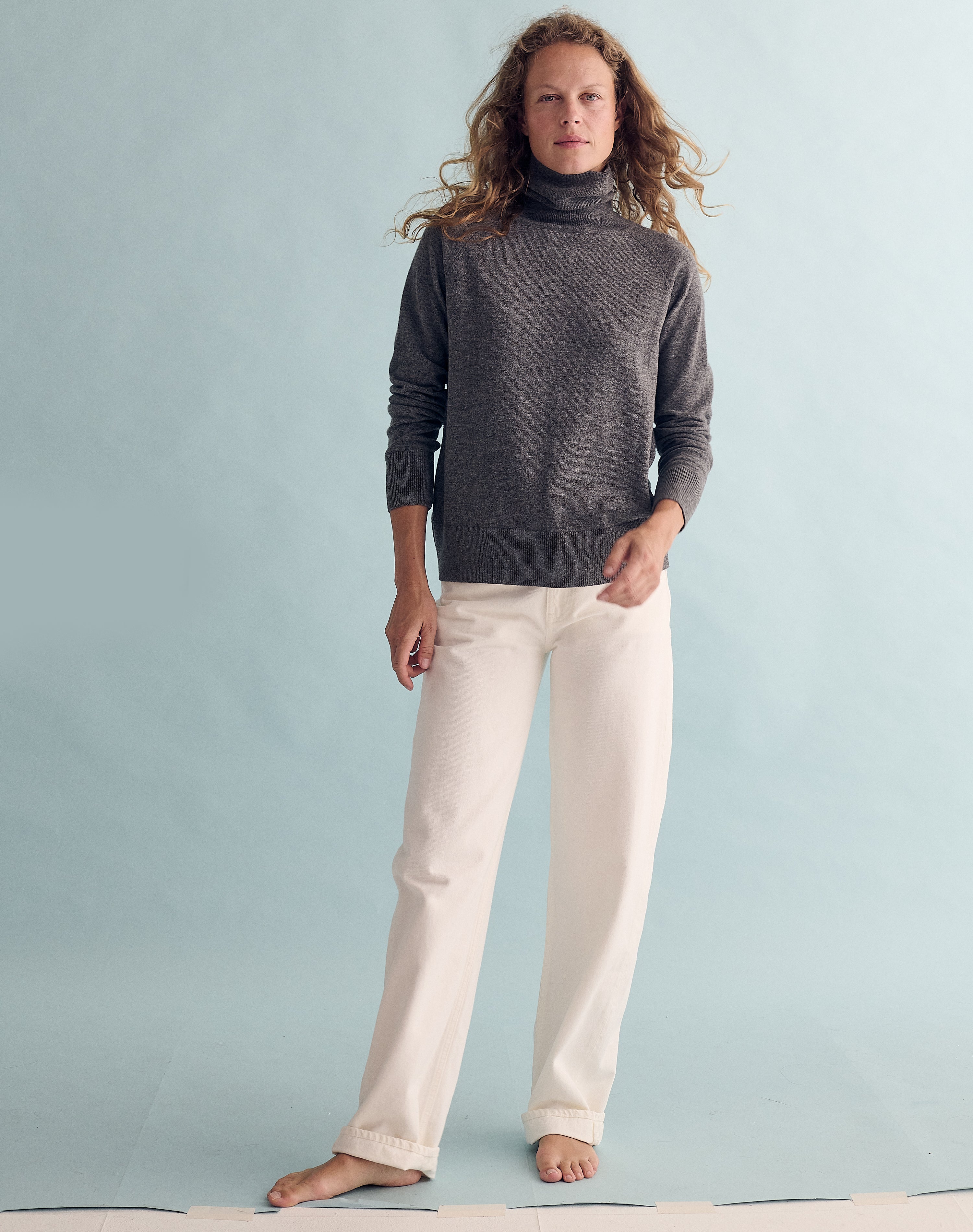 The Weekend Polo - Atlantic Grey