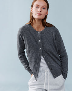 The WEEKEND CARDIGAN - Atlantic Grey