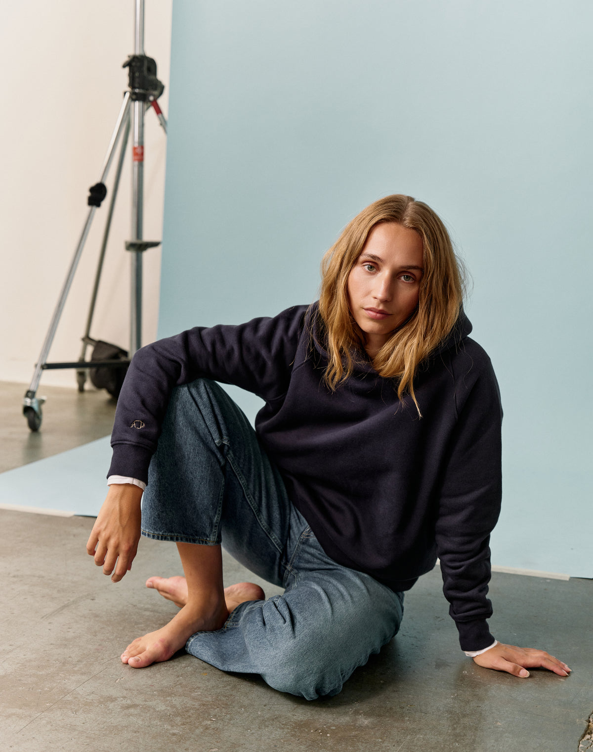 The Feldspar Hoody - Navy