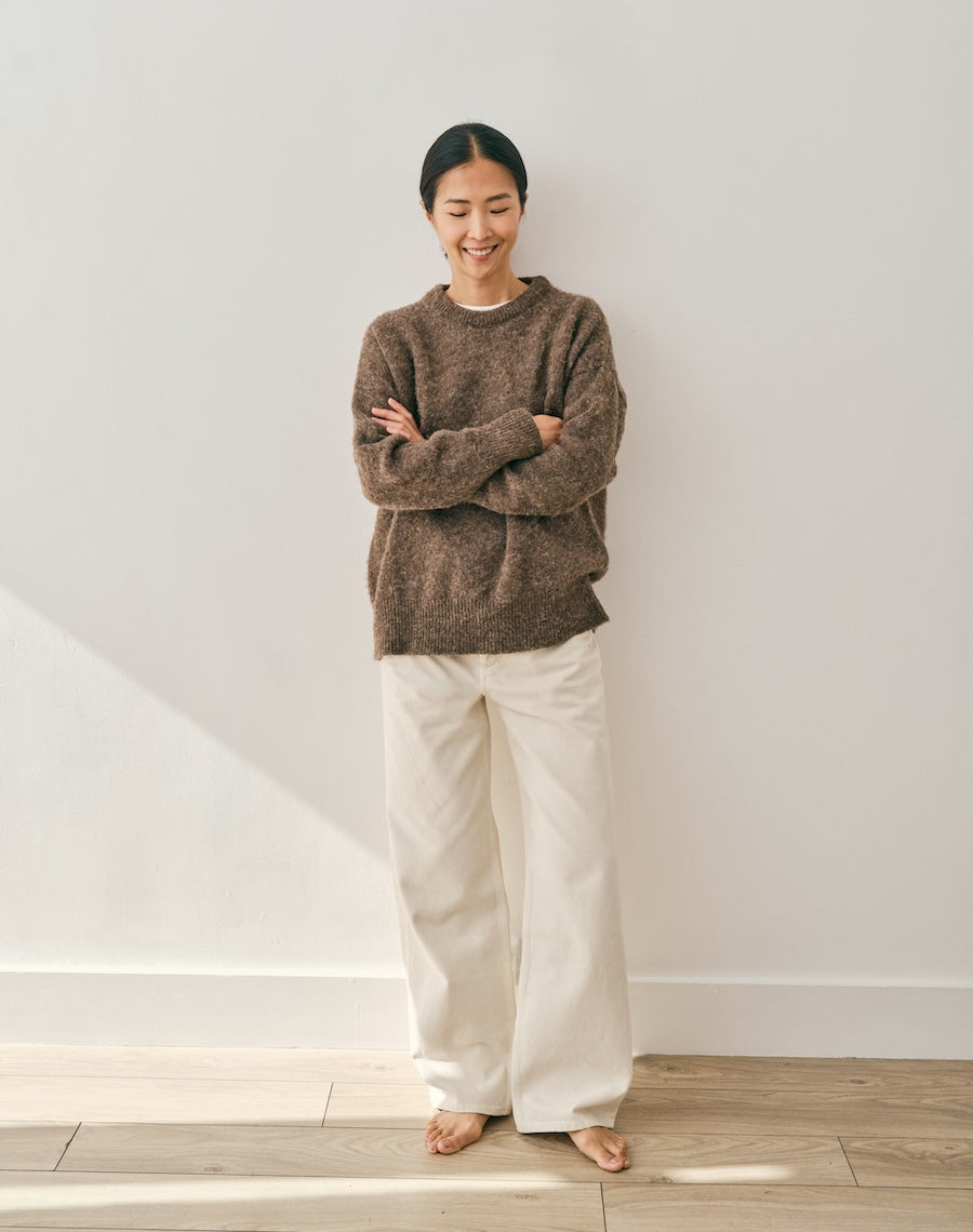 The Brushed Shetland - Umber