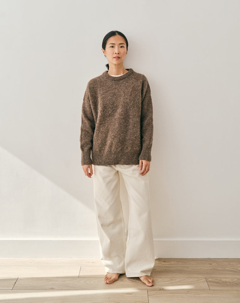 The Brushed Shetland - Umber