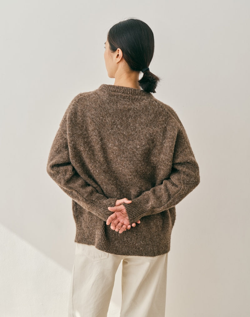 The Brushed Shetland - Umber