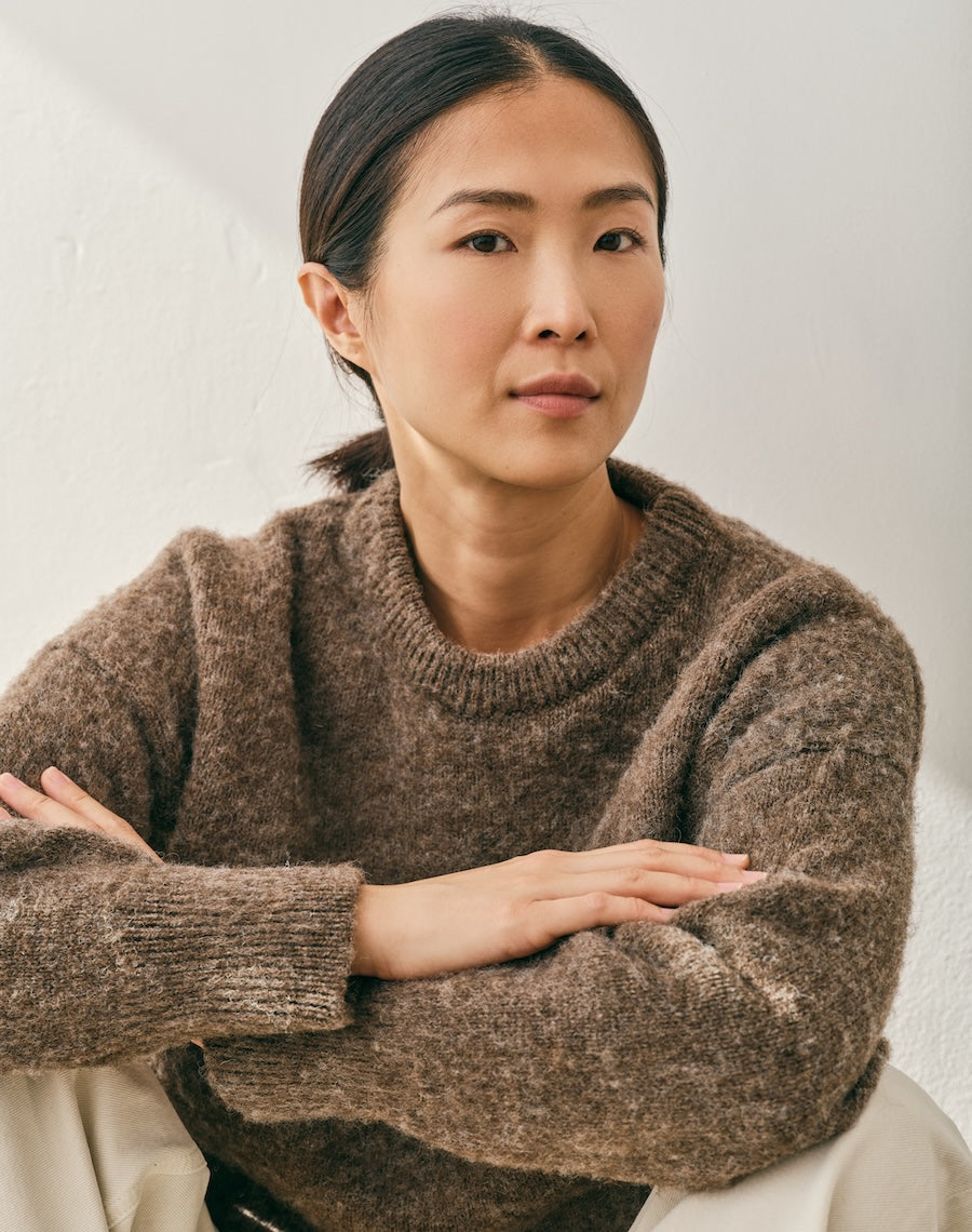 The Brushed Shetland - Umber