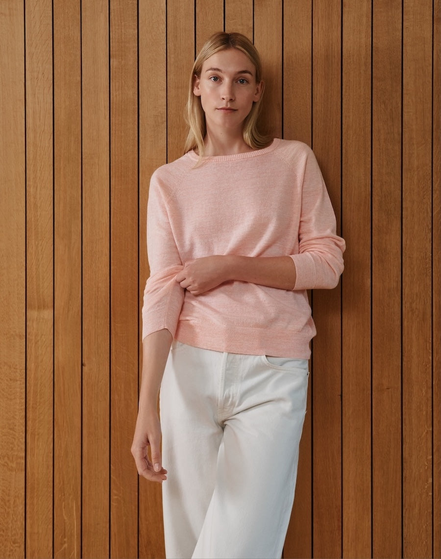 The Summer Sweater - Peach Sand
