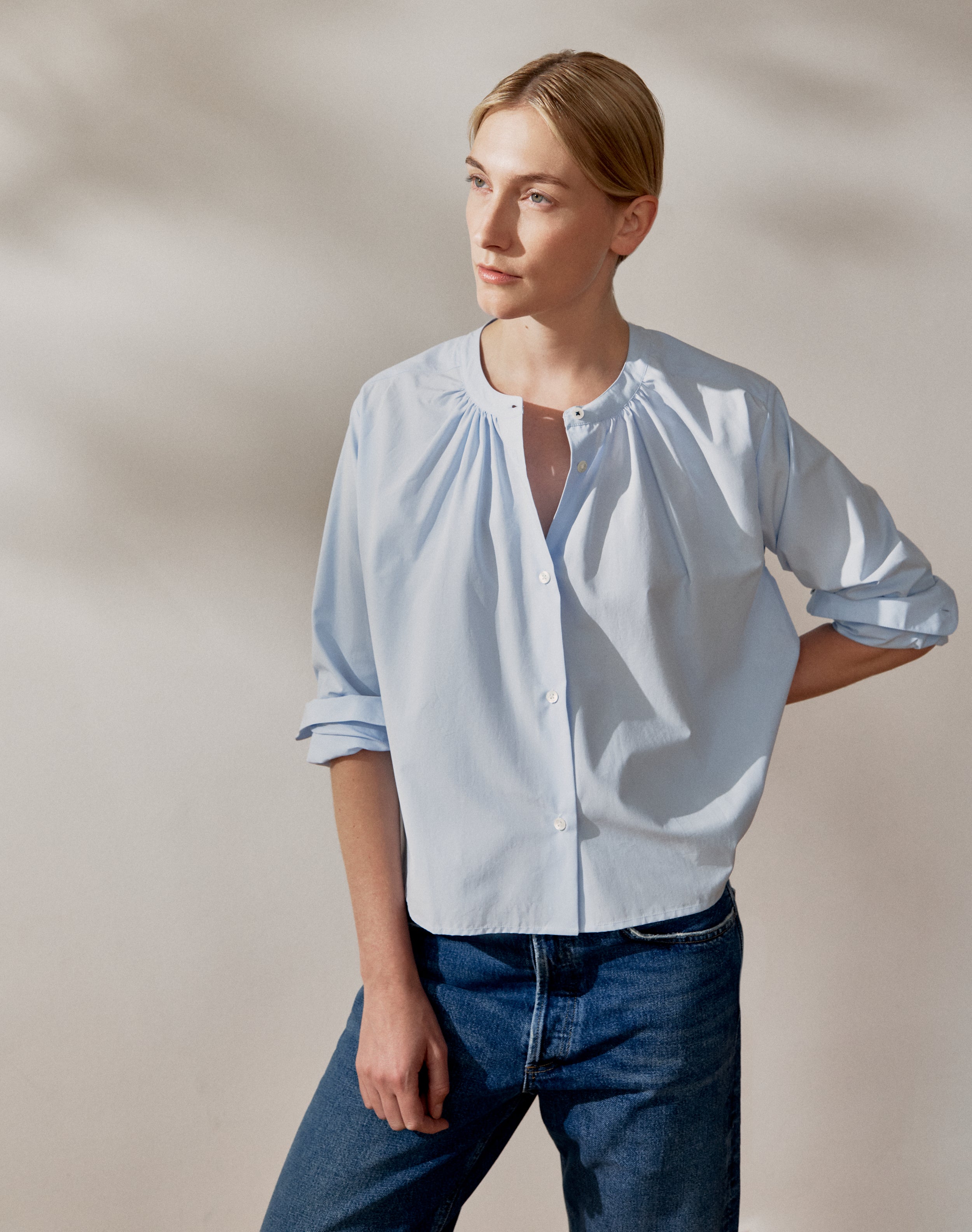 The Easy Shirt - Salt Blue
