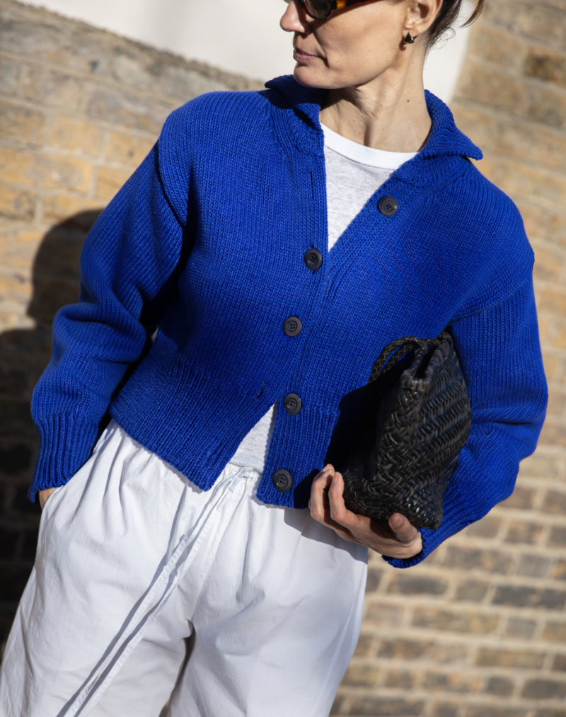 The Cotton Jetty Bomber - Lapis, Renewed + Restored