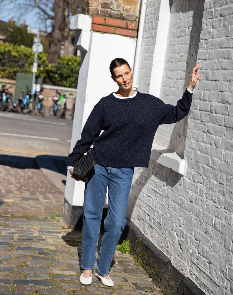 The Flecked Crew - Navy, Renewed + Restored