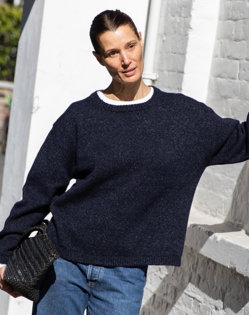 The Flecked Crew - Navy, Renewed + Restored