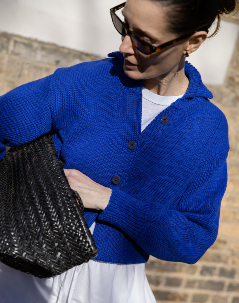 The Cotton Jetty Bomber - Lapis, Renewed + Restored
