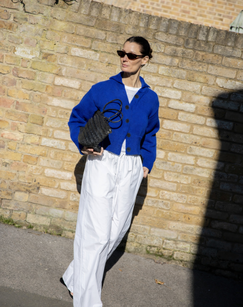 The Cotton Jetty Bomber - Lapis, Renewed + Restored