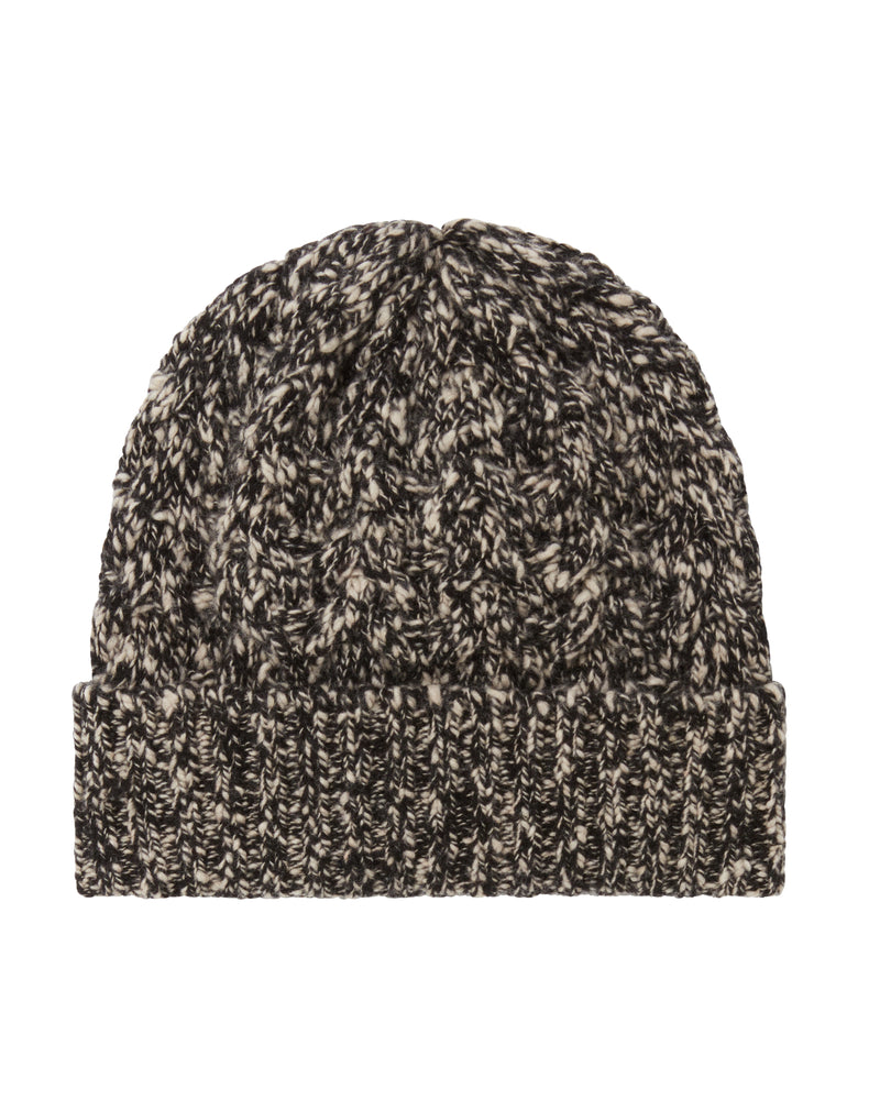 The Border Cable Hat - Moss Twist