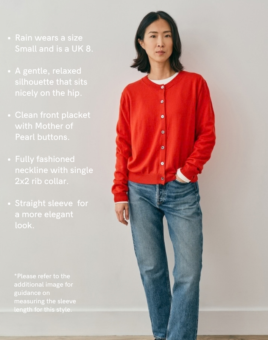 The Fenera Cardigan - Poppy