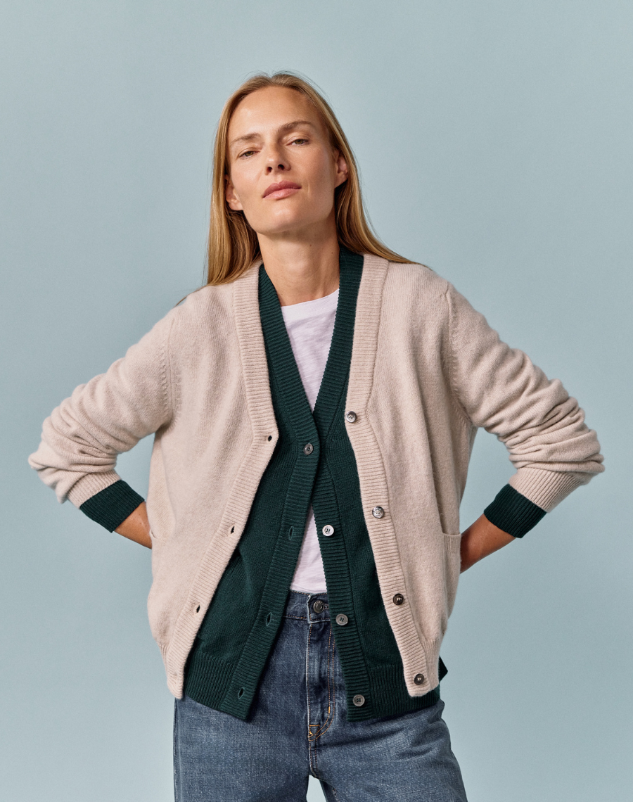 The Cardigan - Lait