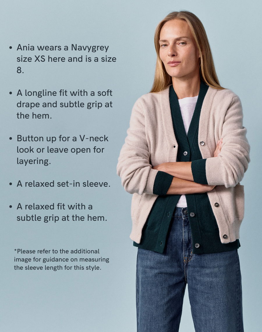 The Cardigan - Lait
