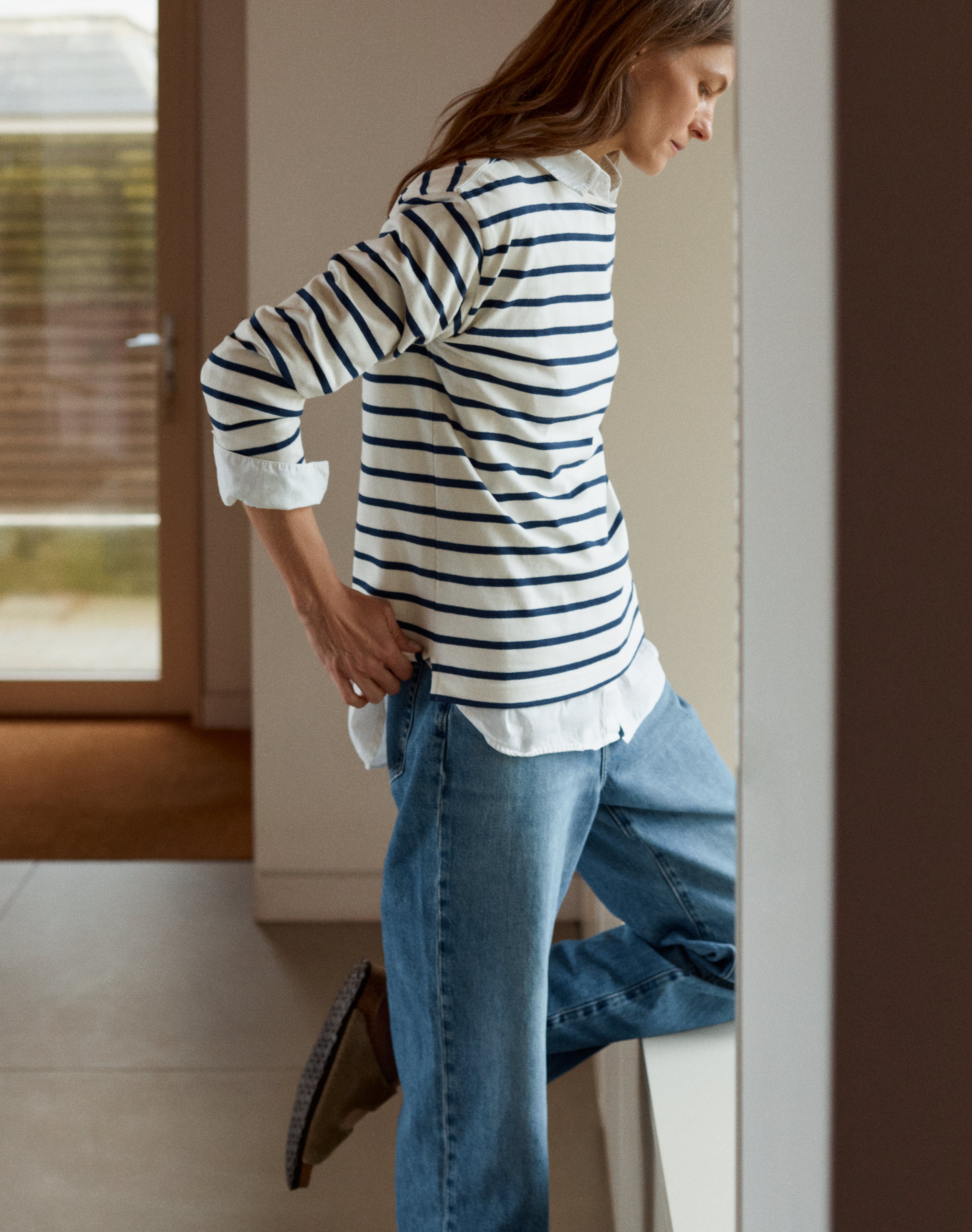 The BRETON / The Original - Ecru + Navy