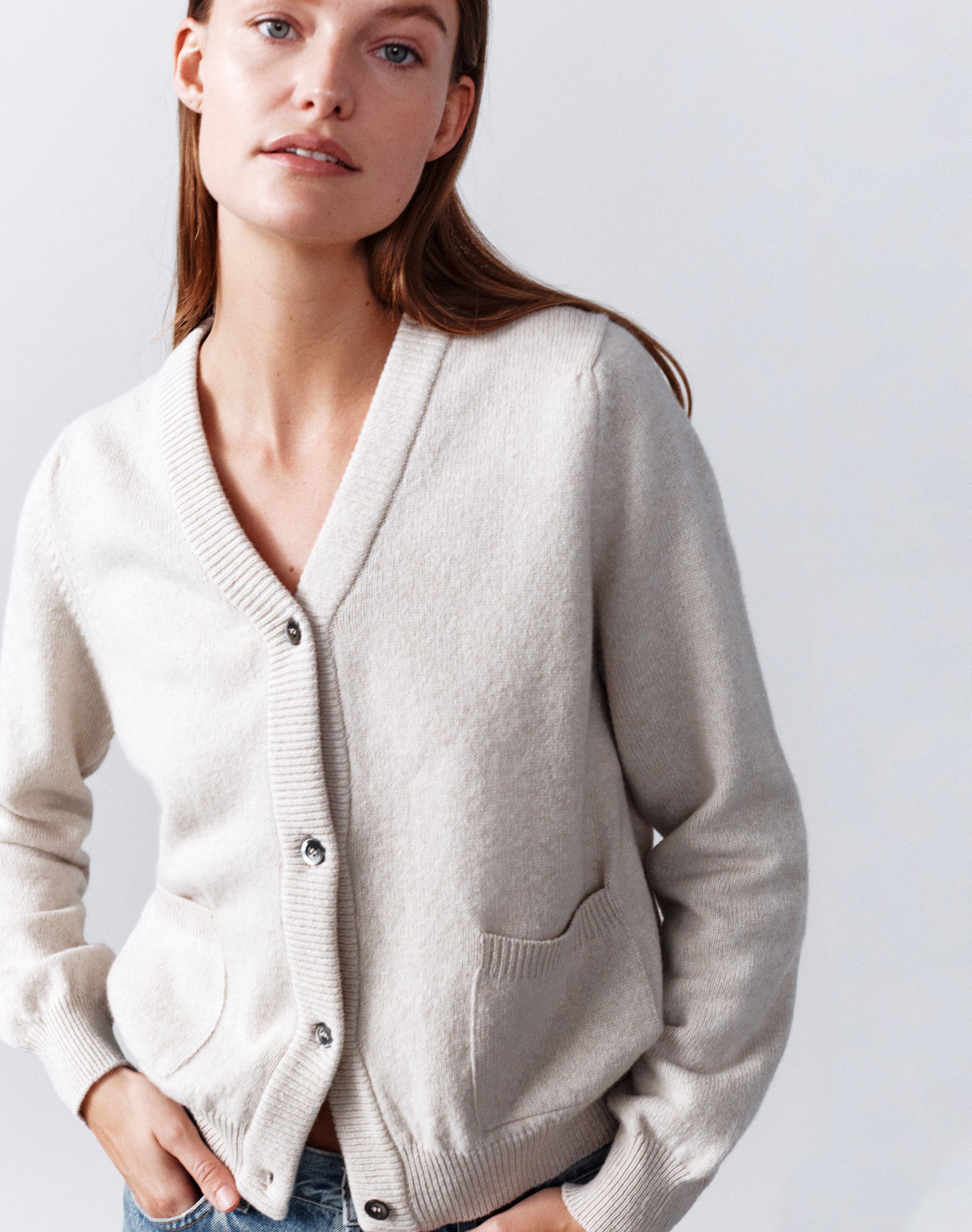 The Original Cardigan - Lait