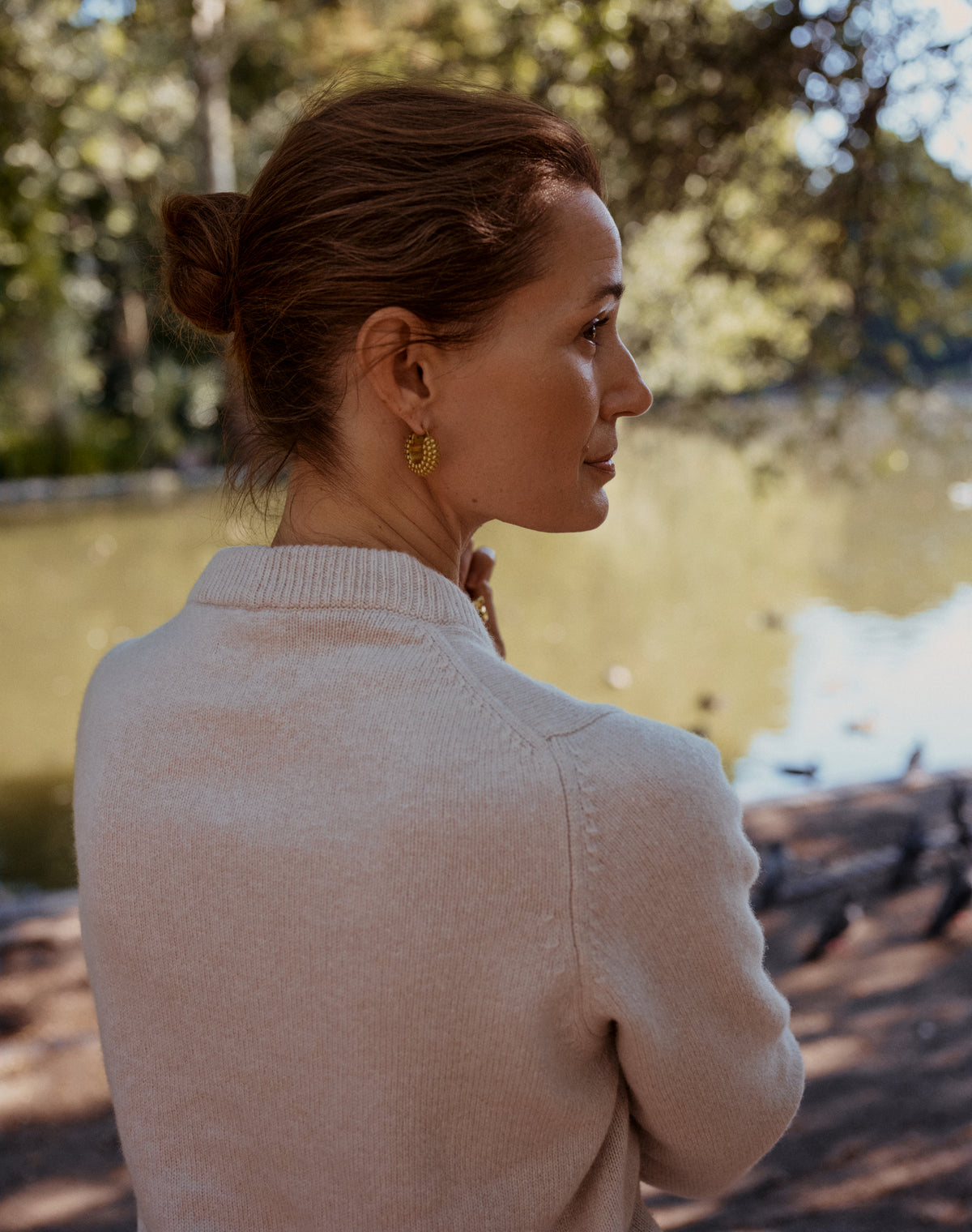 The Cardigan - Lait