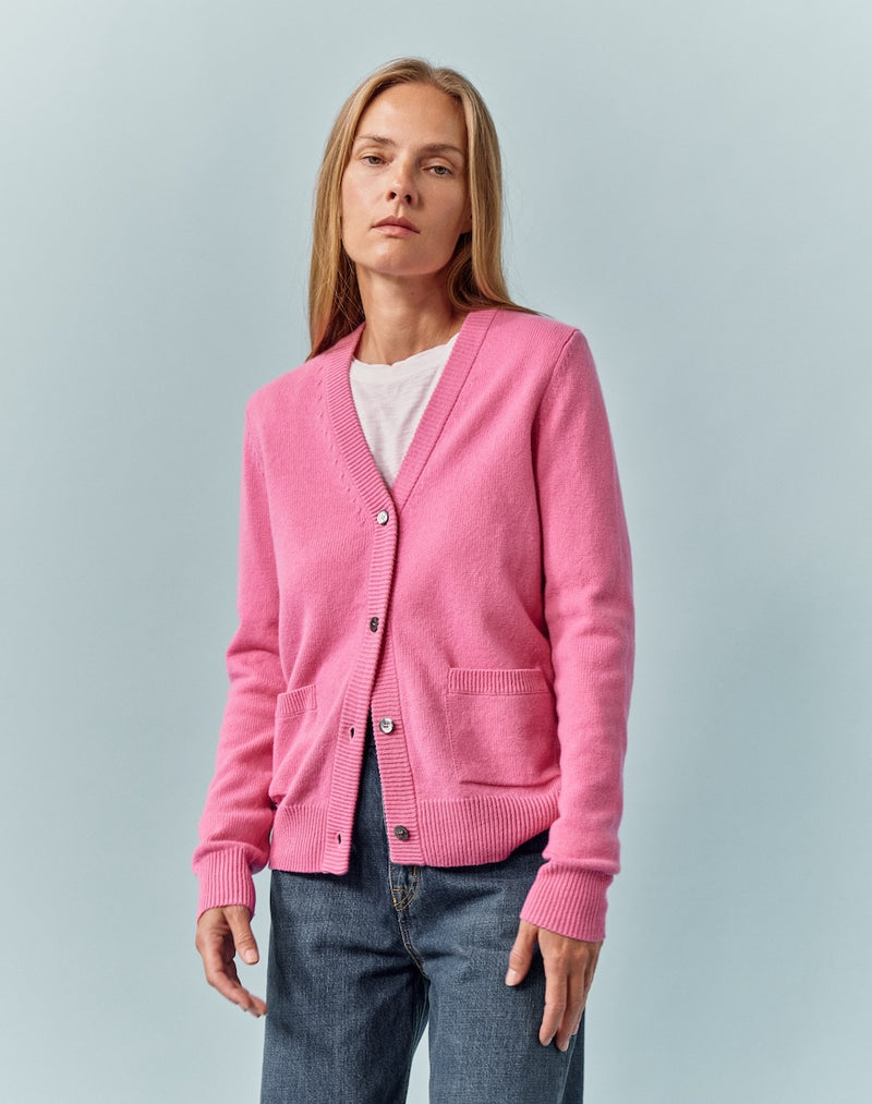 The Cardigan - Austin Pink