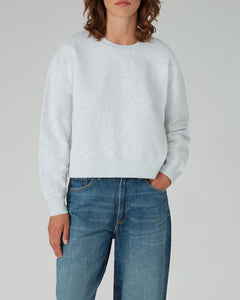 The Easy-fit SWEATSHIRT - Ice Grey