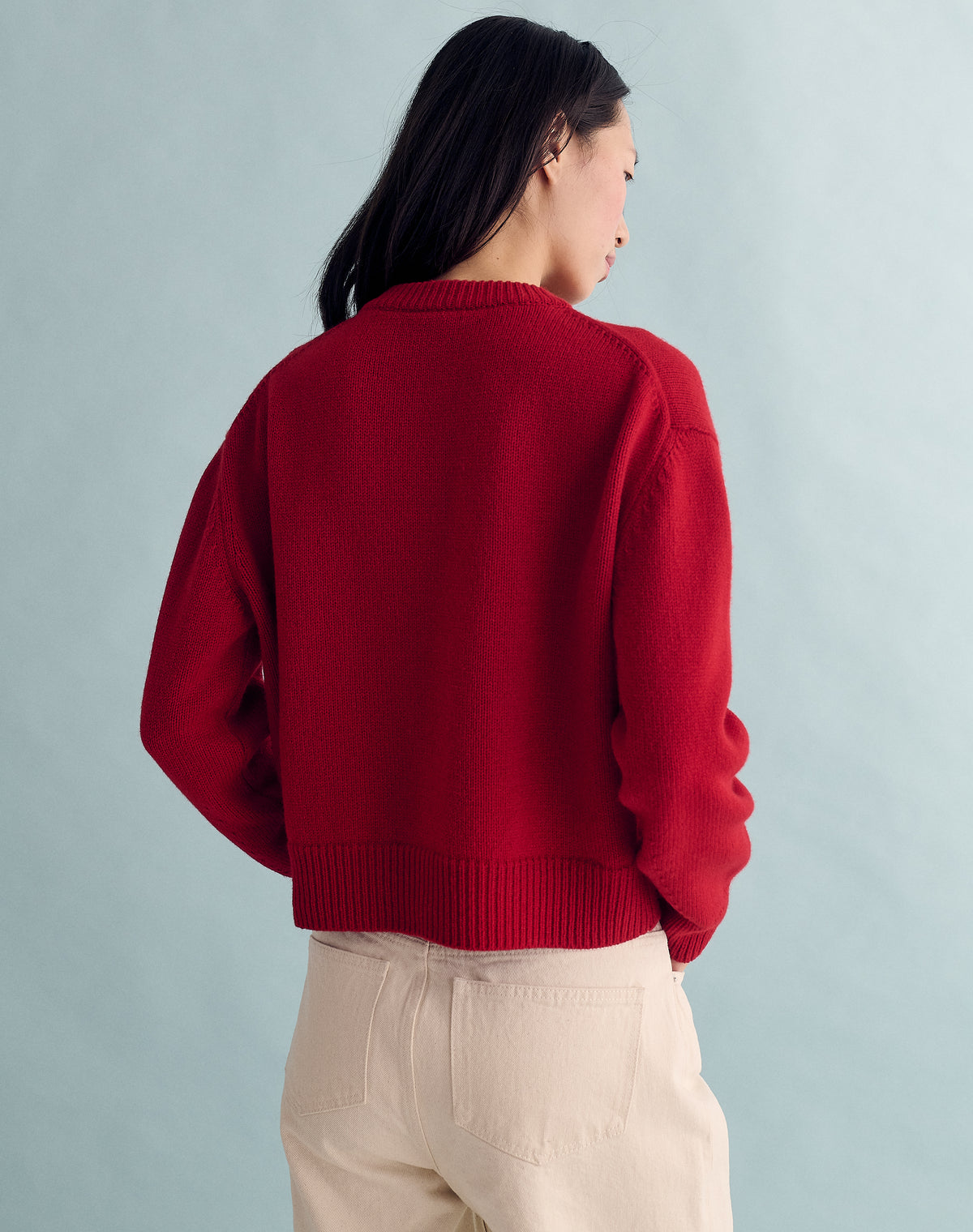The Easy Cardigan - Carmine