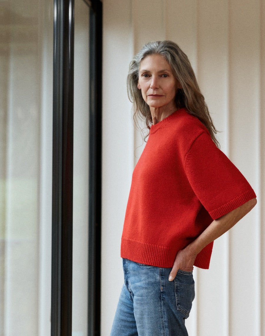 The Easy Tee - Poppy