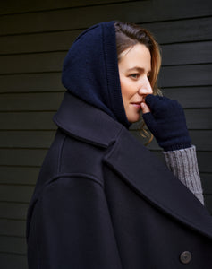 The KEEP THE CHILL OUT HOOD - Navy