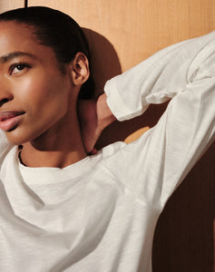 The LAYERED Tee 01 - White + White