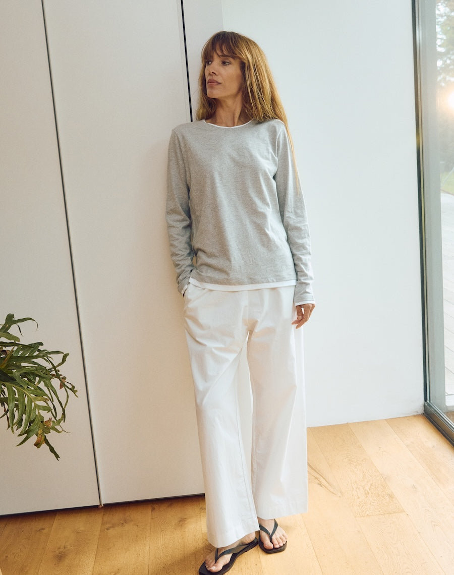 The LAYERED Tee / Long - Grey